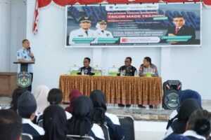 Pembukaan pelatihan vokasi Tailor Made Training di Burau, Luwu Timur