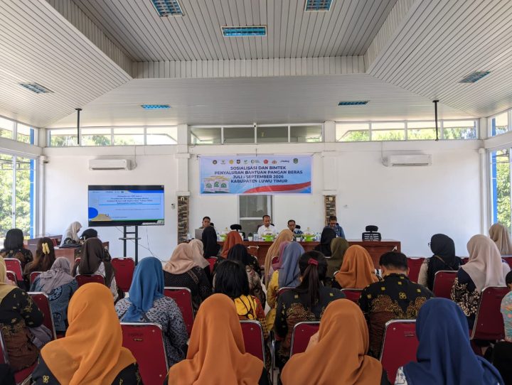 Bimtek penyaluran bantuan pangan beras CPP di Luwu Timur untuk petugas desa