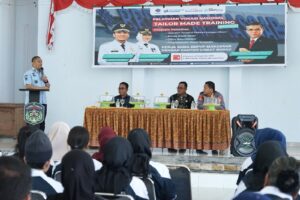 Peserta TMT Burau mengikuti pembukaan pelatihan vokasi di Luwu Timur