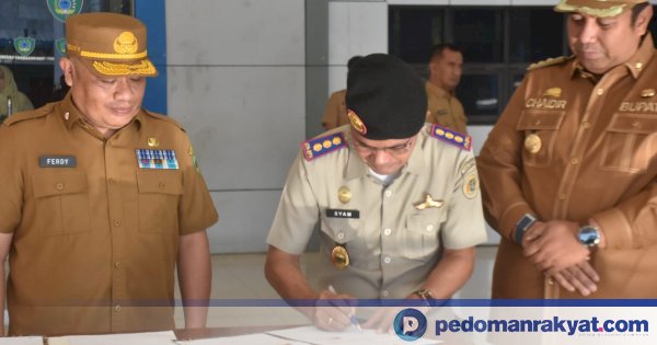 Berita Lutim: penandatanganan kerja sama integrasi data pertanahan dan pajak daerah Pemkab Maros