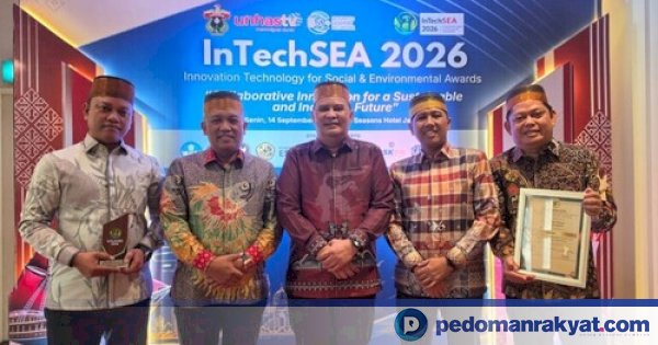 Wakil Bupati Maros menerima penghargaan InTechSEA 2026, berita luwu timur soal inovasi perizinan