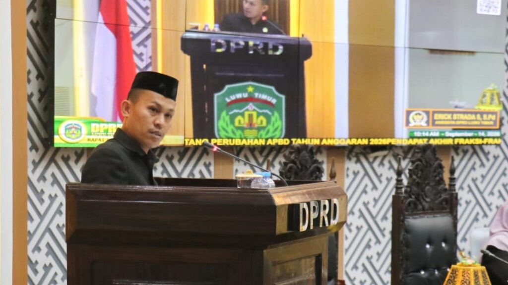 Sorotan ekonomi tambang luwu timur dan risiko fiskal dalam rapat paripurna DPRD Luwu Timur