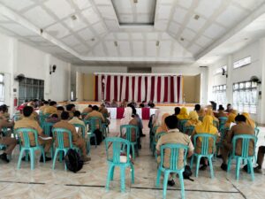 Monitoring DPRD Luwu Timur di Kecamatan Angkona yang dihadiri legislator PAN Luwu Timur Abdul Halim