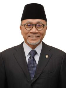 Ketua Umum PAN Zulkifli Hasan saat menjabat Menteri Perdagangan RI