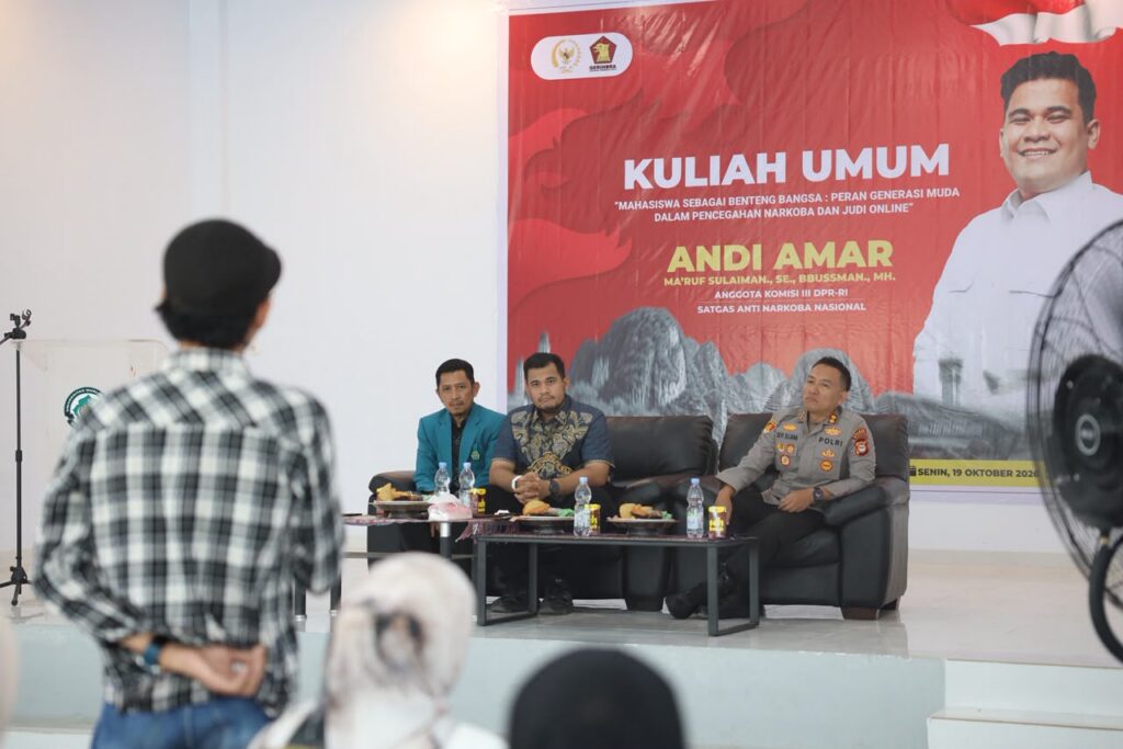 Kuliah umum di Universitas Muslim Maros bersama Andi Amar Ma'ruf Sulaiman, sorotan bagi pemuda dan pengusaha muda Luwu Timur
