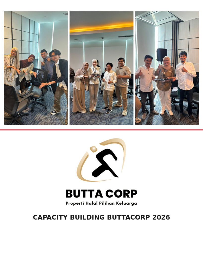 Peserta capacity building ButtaCorp membangun jembatan dari sedotan