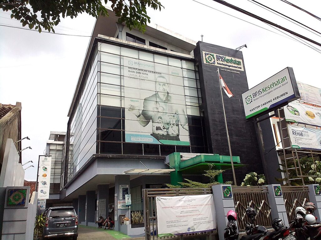 Kantor cabang BPJS Kesehatan di Kebumen, Jawa Tengah