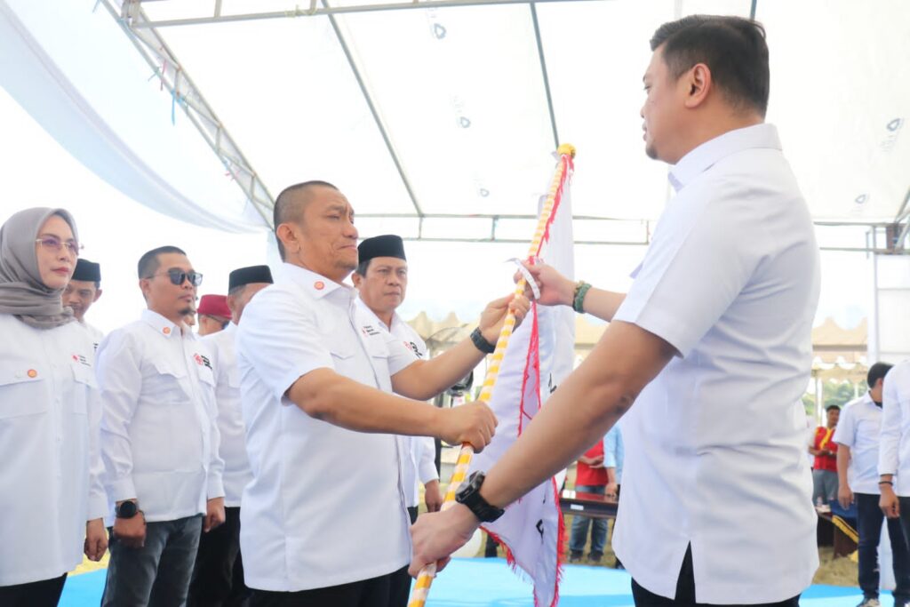 Pelantikan pengurus PMI Kabupaten Luwu Timur di Malili, berita Lutim tentang penguatan layanan darah