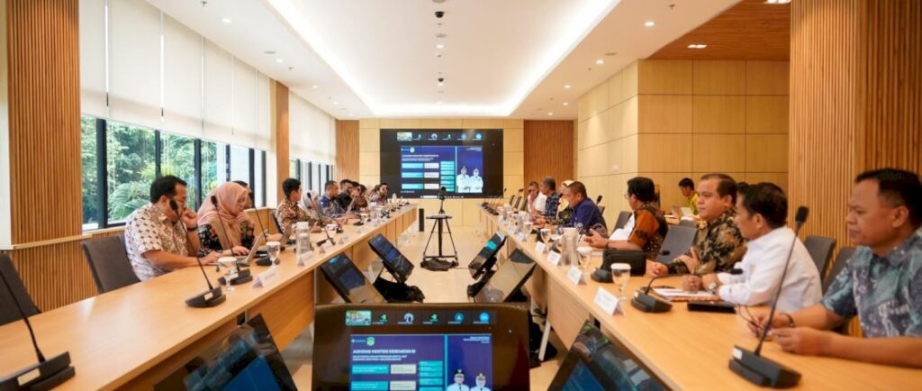 Bupati Luwu Timur dalam audiensi dengan Wakil Menteri Kesehatan di Jakarta