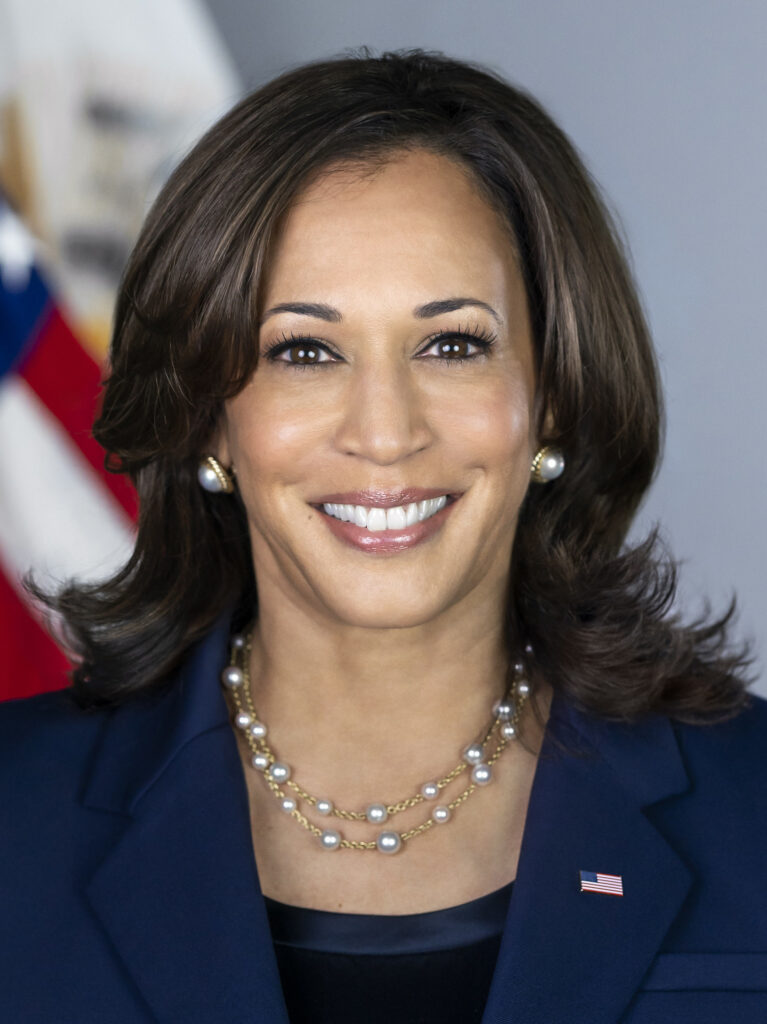 Potret resmi Kamala Harris saat menjabat Wakil Presiden Amerika Serikat