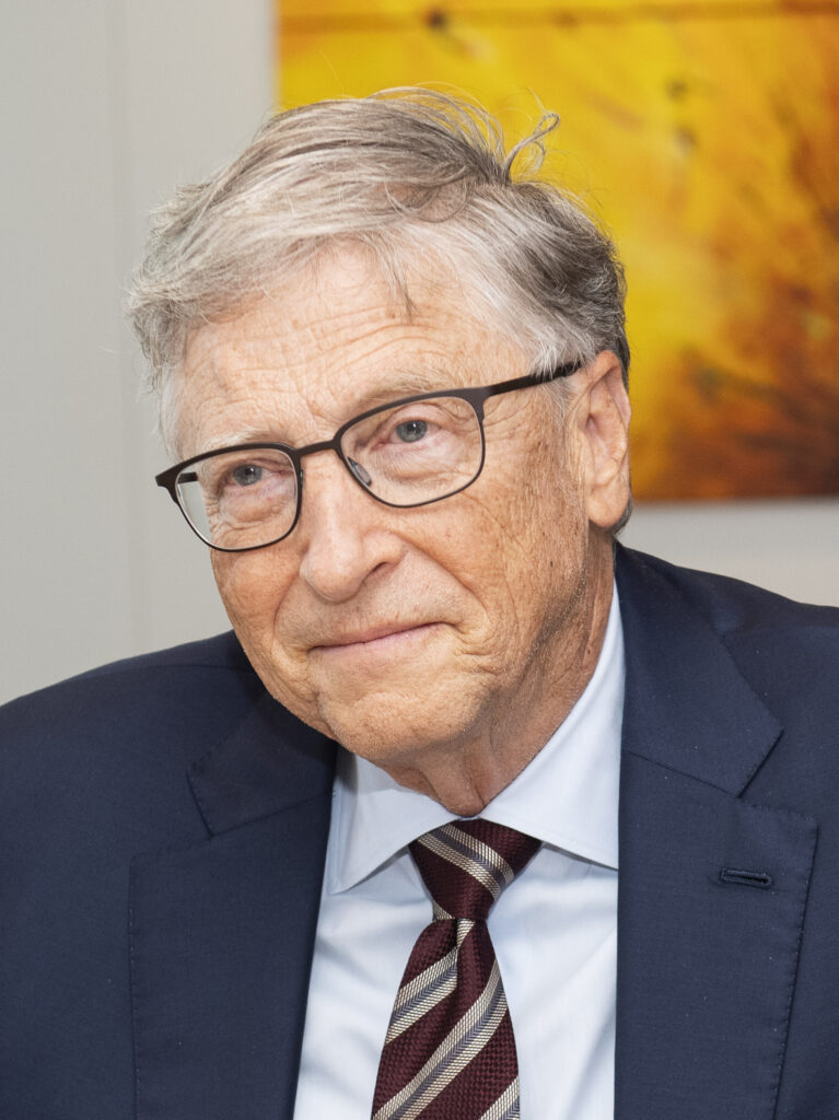Potret Bill Gates pada tahun 2023.