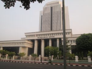 Gedung Mahkamah Agung Republik Indonesia di Jalan Medan Merdeka Utara, Jakarta