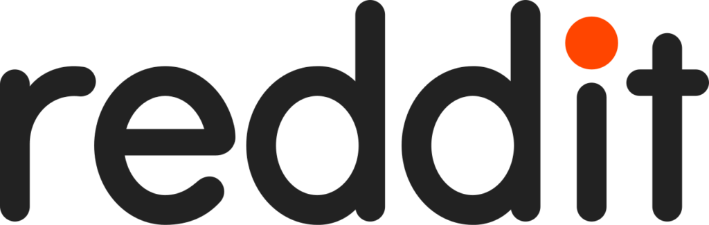 Ilustrasi logo Reddit di atas latar polos