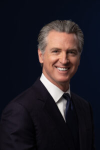 Gubernur California Gavin Newsom dalam foto resmi 2026
