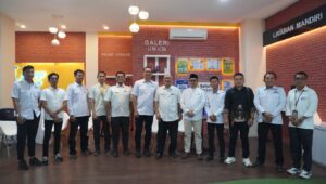 Silaturahim pengurus HIPMI Bone dengan jajaran KPP Pratama Watampone di Watampone