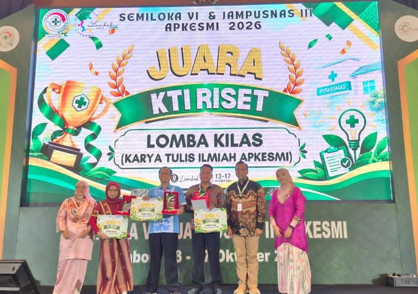 Penghargaan APKESMI 2026 untuk puskesmas di Luwu Timur