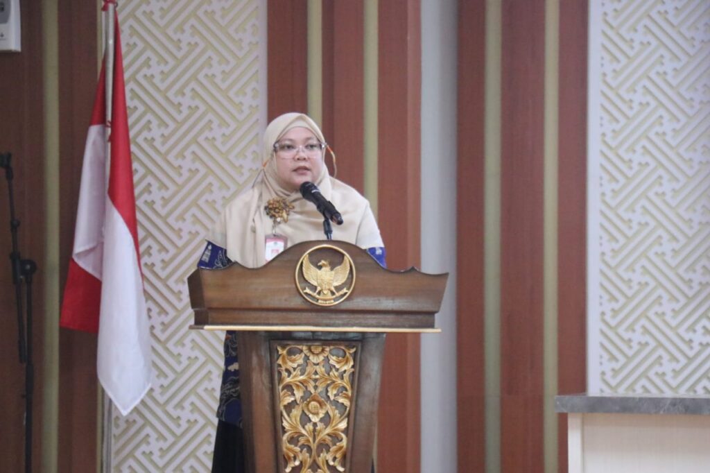 Luwu Timur: peserta FGD Penilaian Indeks Ketahanan Daerah di aula Sasana Praja, Malili
