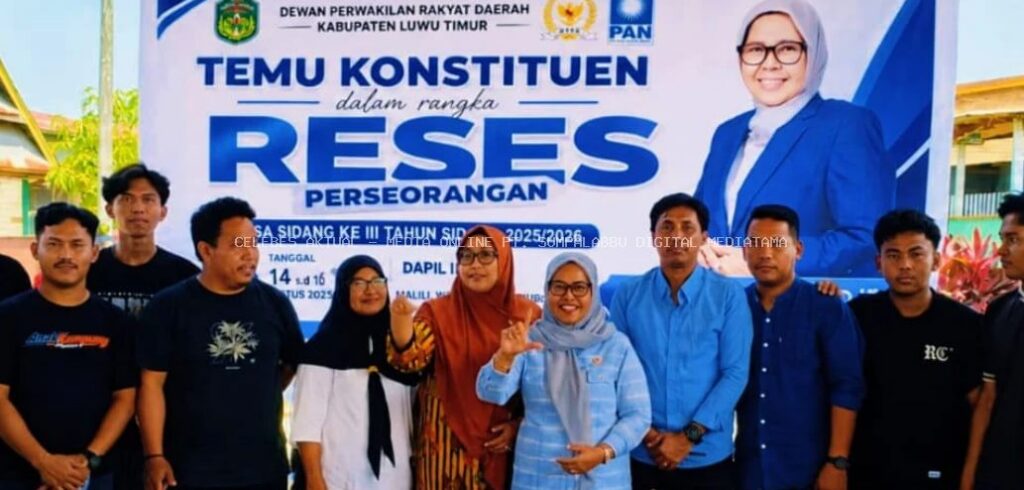Wakil Ketua II DPRD Luwu Timur Harisah Suharjo berdialog dengan warga Desa Wewangriu dalam agenda reses
