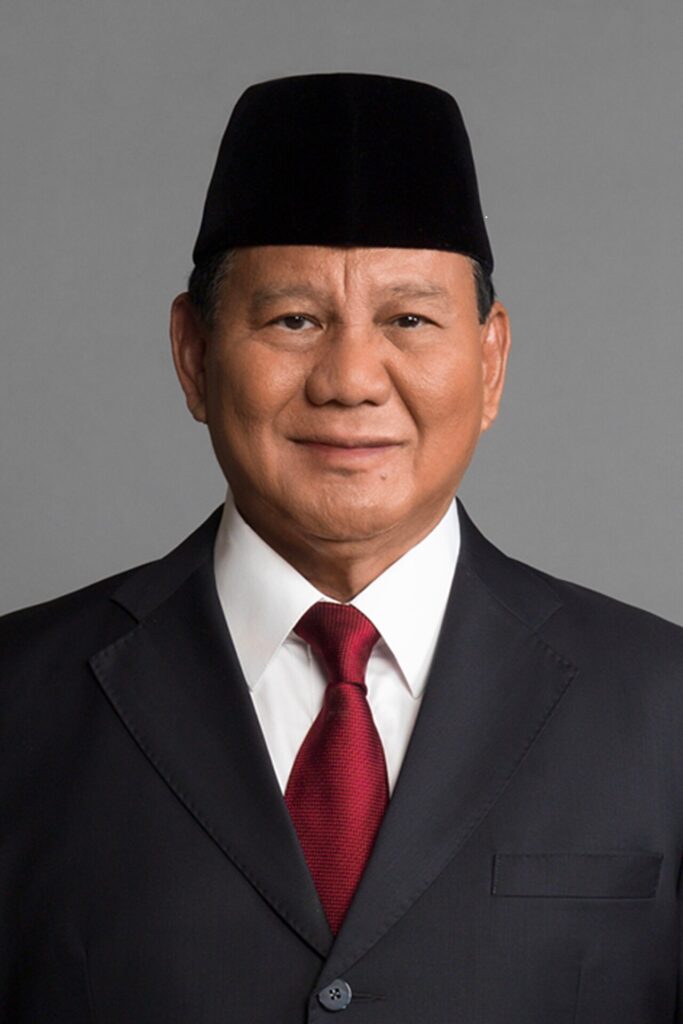Potret resmi Prabowo Subianto sebagai calon presiden Republik Indonesia tahun 2024