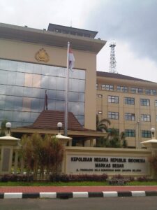 Gedung Markas Besar Kepolisian Negara Republik Indonesia di Trunojoyo, Jakarta