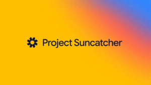 Ilustrasi resmi Google untuk Project Suncatcher, proyek satelit pusat data kecerdasan buatan di orbit rendah Bumi