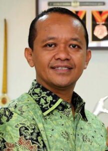 Menteri ESDM Bahlil Lahadalia dalam sebuah forum pengusaha