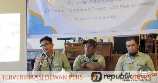 Tambang Lutim di Sorowako, kegiatan proyek pengolahan bijih limonit IGP Sorlim PT Vale Indonesia