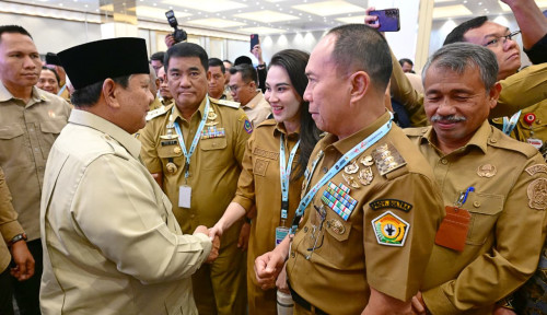 Presiden Prabowo Subianto saat menyampaikan arahan soal pencabutan izin tambang mangkrak, relevan dengan tambang lutim