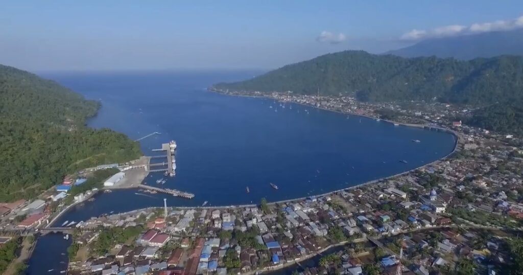 Kawasan Tahuna di Kepulauan Sangihe, Sulawesi Utara