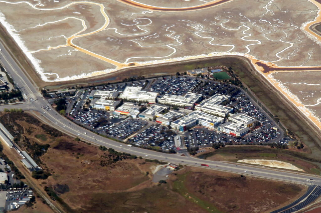 Kampus kantor pusat Meta di Menlo Park, California