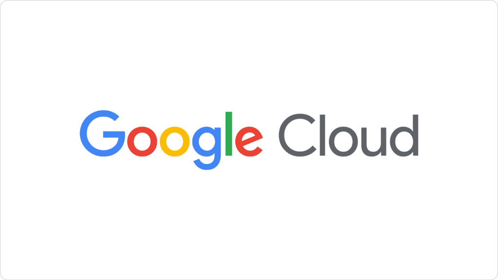 Logo Google Cloud versi penuh warna